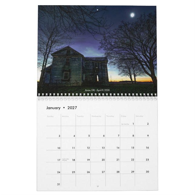 Calendrier 2025 (Jan 2027)