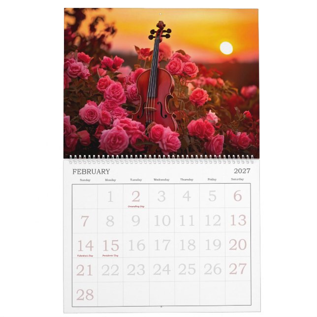 Calendrier 2025 (Feb 2027)