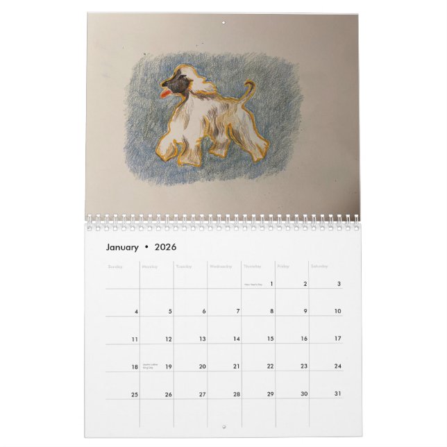 Calendrier 2025 Bassie et ses amis (Jan 2026)