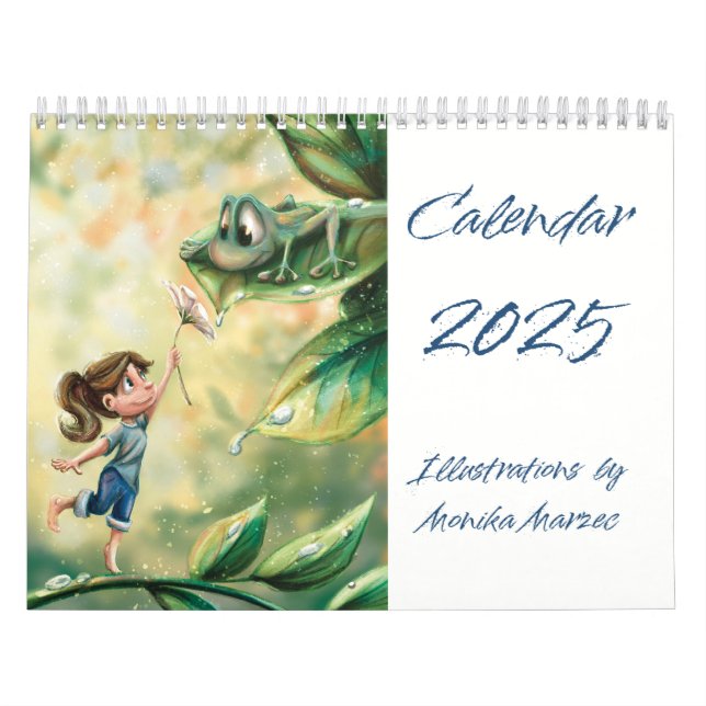 Calendrier 2025 "Cadeau" de Monika Marzec (Protection)