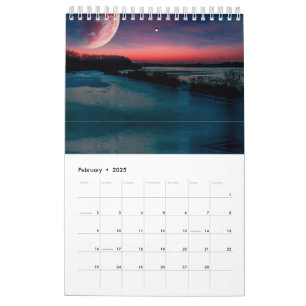 Calendrier 2025 Calendar   Digital Printable   Instant