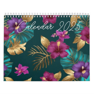Calendrier 2025 Calendar tropical
