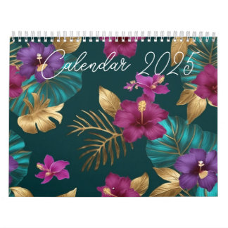 Calendrier 2025 Calendar tropical