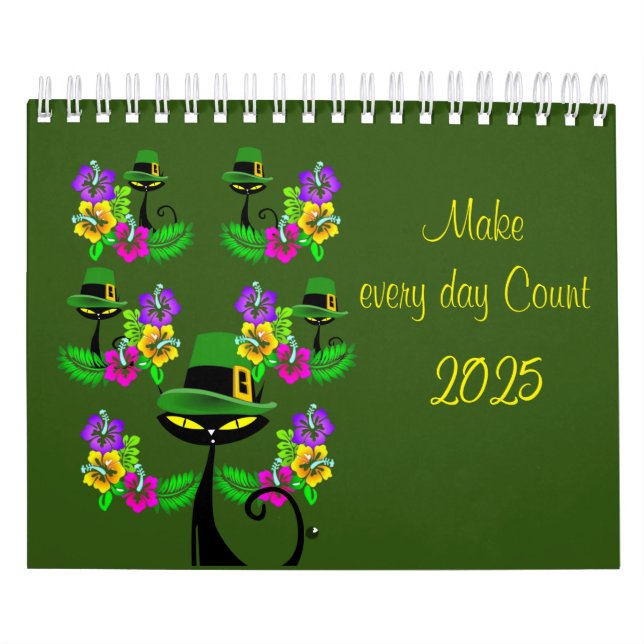 Calendrier 2025 Cat Kitten irlandais (Protection)