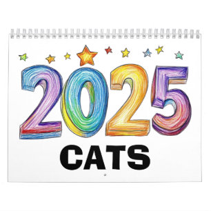 Calendrier 2025 Chats