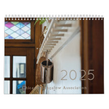 Calendrier 2025 Chicago Bungalow Association
