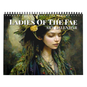 Calendrier 2025 Dames Du Fae 1 Imaginaire Art Calendar