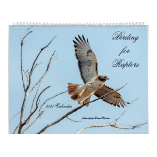 Calendrier 2025 des oiseaux pour les rapaces