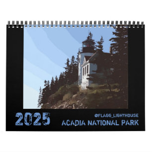 CALENDRIER 2025 DU PARC NATIONAL D'ACADIE
