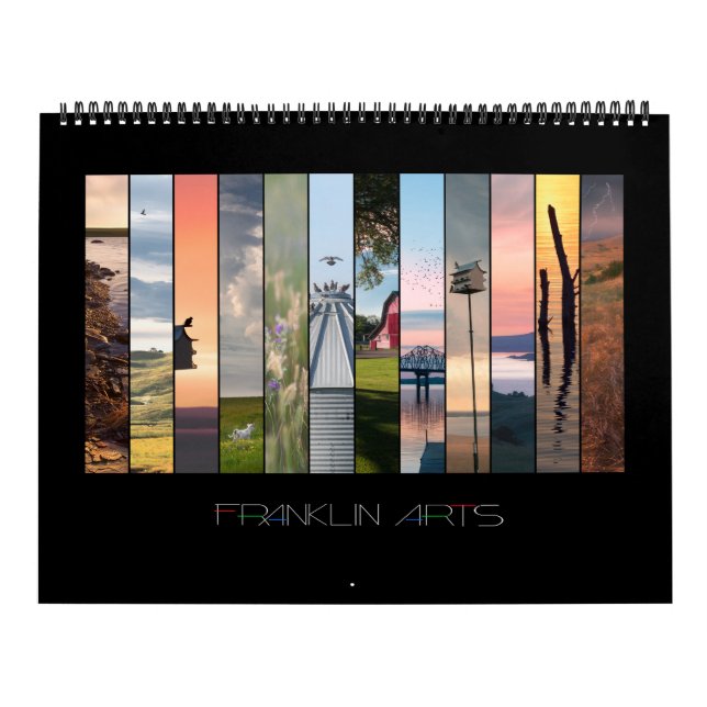 Calendrier 2025 - Fermes, champs et cours d'eau (Protection)