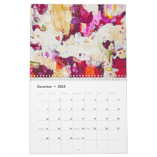 Calendrier 2025 Fine Art Calendar by Siena Becket Designs