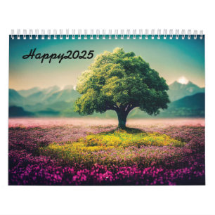 Calendrier 2025 Fleurs classées 3