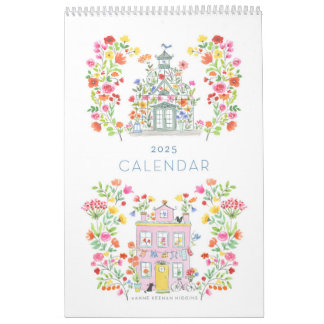 Calendrier 2025 / Moyen 17 po x 11 po / Page simpl