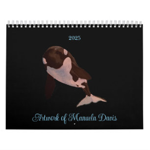 Calendrier 2025 Oeuvre de Manuela Davis