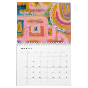 Calendrier 2025 Pat Blanche