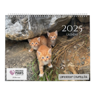 Calendrier 2025 Pattes Précieuses