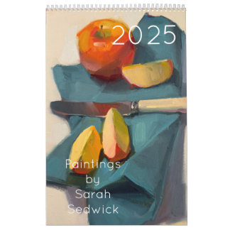 Calendrier 2025 : Peintures de Sarah Sedwick