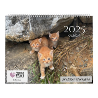 Calendrier 2025 Precious Paws
