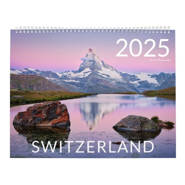 Calendrier 2025 Suisse photo nature & paysage (Protection)