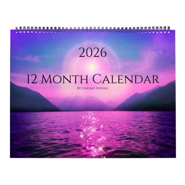 Calendrier 2026 12 Month Calendar by SSTRANGECLOUDSS  (Protection)