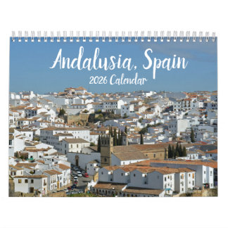 Calendrier 2026 Andalousie Espagne