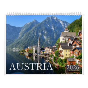 Calendrier 2026 Autriche photo nature & paysage