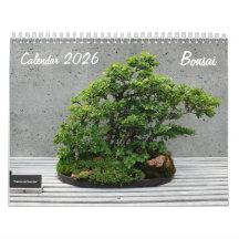 Calendrier 2026 avec Bonsai