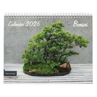 Calendrier 2026 avec Bonsai