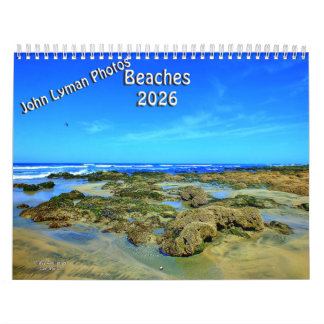 Calendrier 2026 Beaches Calendar