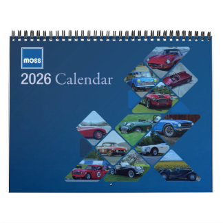 Calendrier 2026 British Classics Calendar