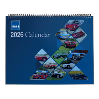 Calendrier 2026 British Classics Calendar