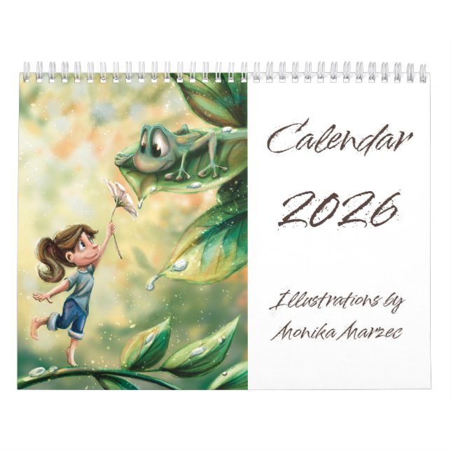 Calendrier 2026 « Cadeau » de Monika Marzec (Protection)