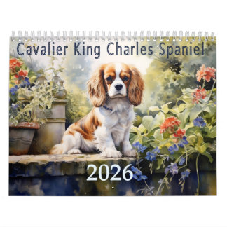 Calendrier 2026 Cavalier Roi Charles Espagnol