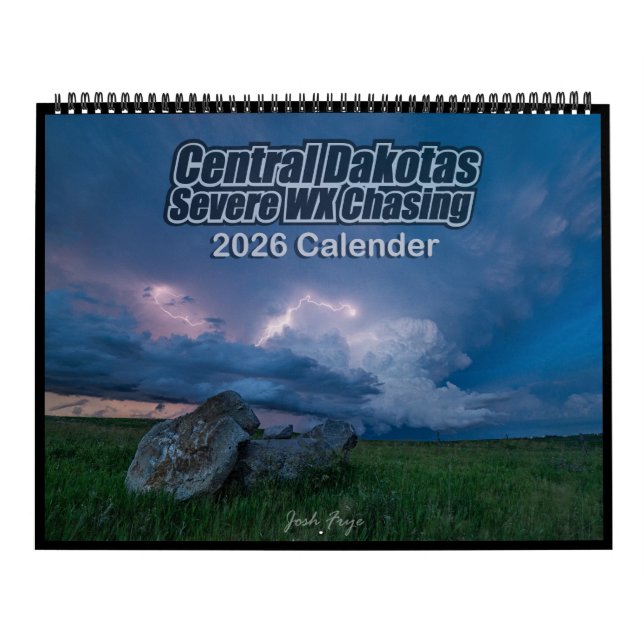 Calendrier 2026 CDSWXC Calendar by Josh Frye (Protection)