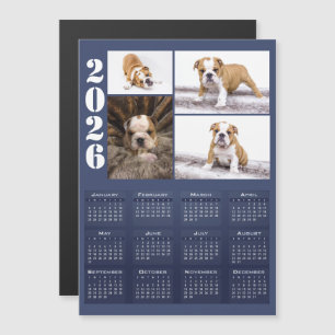 Calendrier 2026 Chien Animal Familier 4 Photo Coll