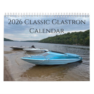 Calendrier 2026 Classic Glastron Calendar