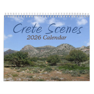 Calendrier 2026 Crète, Grèce