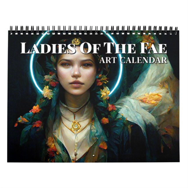 Calendrier 2026 Dames Du Fae 2 Imaginaire Art Calendar (Protection)