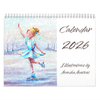Calendrier 2026 « Danse » de Monika Marzec