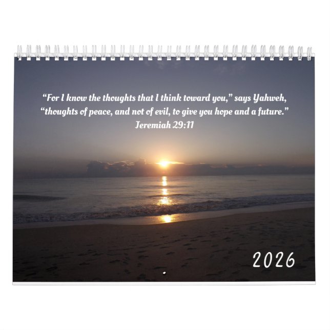 Calendrier 2026 des Bénédictions de la Nature (Protection)