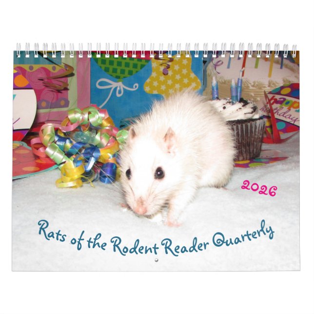 Calendrier 2026 des RATS du Rodent Reader B (Protection)