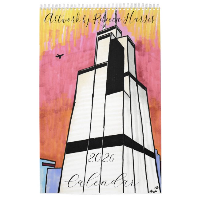 Calendrier 2026 Drawn Art Calendar (Protection)