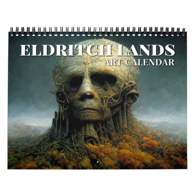 Calendrier 2026 Eldritch Lands 1 Dark Imaginaire Art Calendar (Protection)