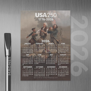 Calendrier 2026 - Esprit de 76 - 250ème Amérique