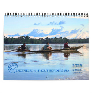 Calendrier 2026 EWB-USA Wall Calendar