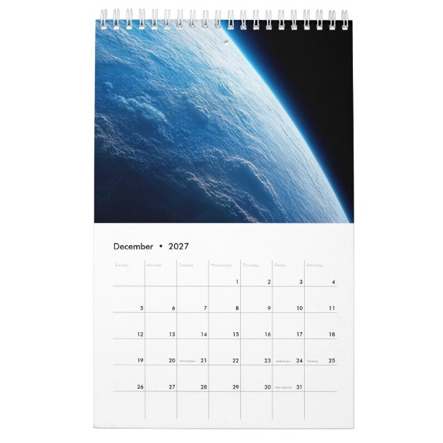 Calendrier 2026 - Exoplanètes (Dec 2027)
