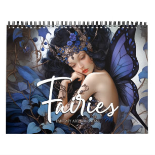 Calendrier 2026 Fairies 2 Imaginaire Art Calendar