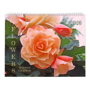 CALENDRIER 2026/"FLEURS"