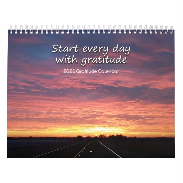 Calendrier 2026 Gratitude Calendar (Protection)