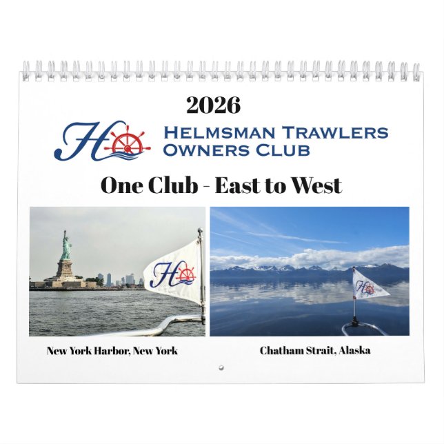 Calendrier 2026 Helmsman Trawlers Owners Club Calendar (Protection)
